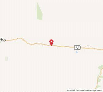 Map of Beta, Queensland