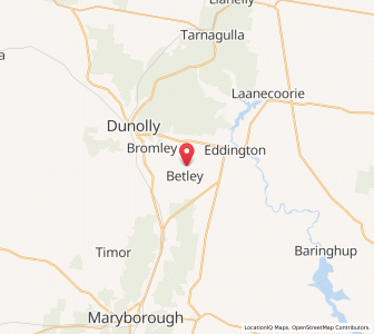 Map of Betley, VictoriaVictoria
