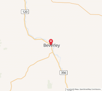Map of Beverley, Western Australia