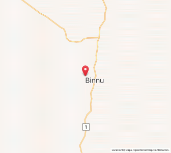 Map of Binnu, Western Australia