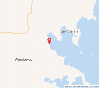 Map of Birany Birany, Northern Territory