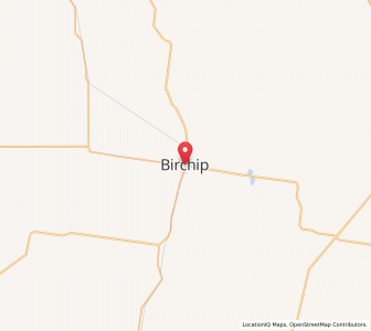 Map of Birchip, VictoriaVictoria