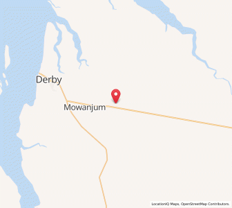 Map of Birdwoods Downs, Western Australia