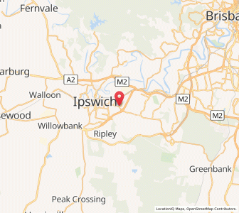 Map of Blackstone, Queensland