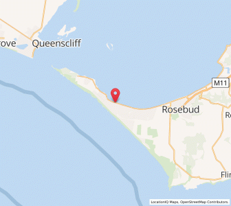 Map of Blairgowrie, VictoriaVictoria