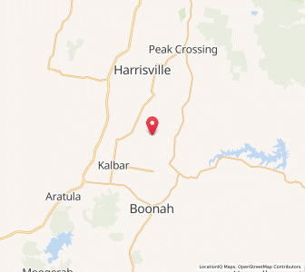 Map of Blantyre, Queensland