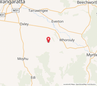 Map of Bobinawarrah, VictoriaVictoria