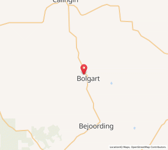 Map of Bolgart, Western Australia