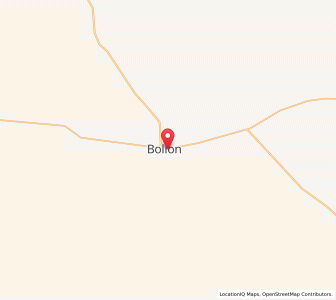 Map of Bollon, Queensland