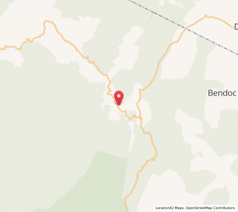 Map of Bonang West, VictoriaVictoria