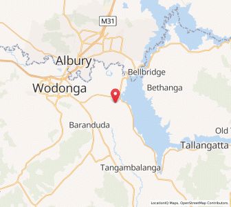 Map of Bonegilla, VictoriaVictoria