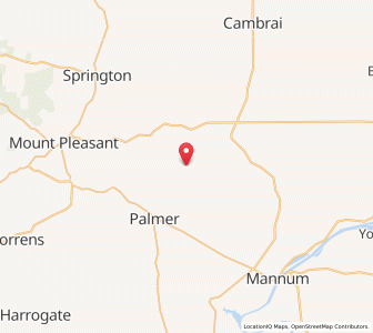 Map of Bonython, South Australia