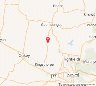 Map of Boodua, Queensland