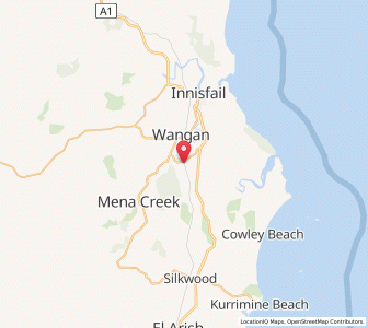Map of Boogan, Queensland