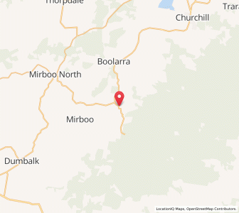Map of Boolarra South, VictoriaVictoria
