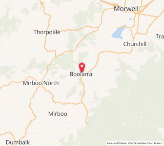 Map of Boolarra, VictoriaVictoria