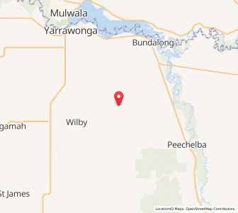 Map of Boomahnoomoonah, VictoriaVictoria