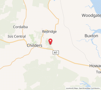 Map of Bootharh, Queensland