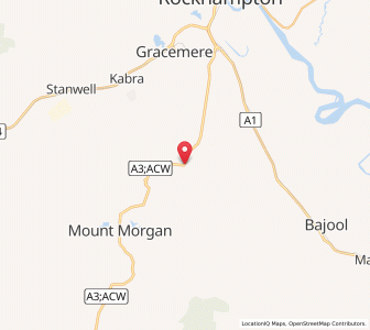 Map of Bouldercombe, Queensland