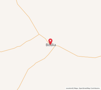 Map of Boulia, Queensland