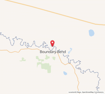 Map of Boundary Bend, VictoriaVictoria