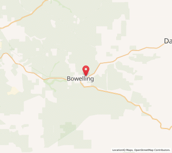 Map of Bowelling, Western Australia