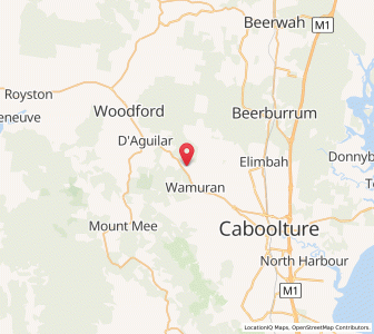 Map of Bracalba, Queensland