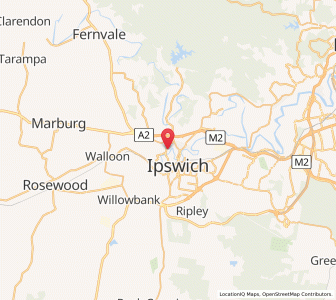 Map of Brassall, Queensland