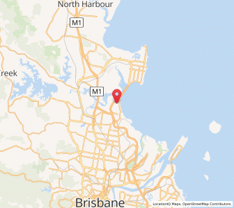 Map of Brighton, Queensland