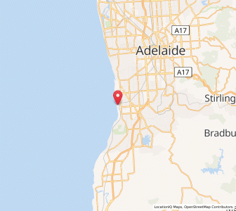 Map of Brighton, South Australia