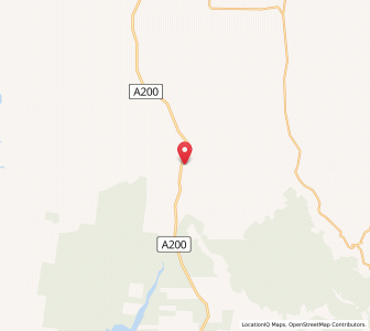 Map of Brimpaen, VictoriaVictoria