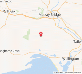 Map of Brinkley, South Australia