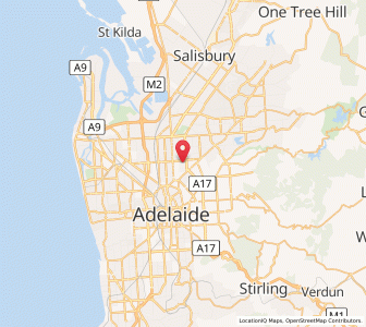 Map of Broadview, South Australia