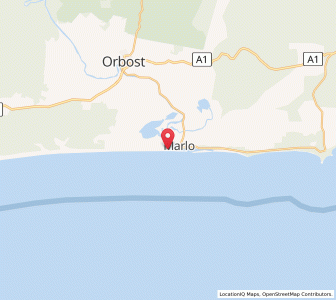 Map of Brodribb River, VictoriaVictoria