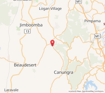 Map of Bromfleet, Queensland