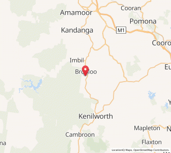 Map of Brooloo, Queensland