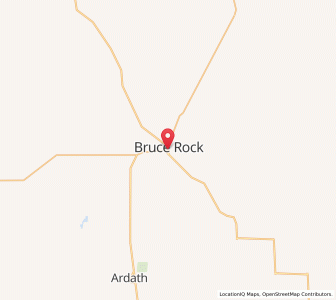 Map of Bruce Rock, Western Australia