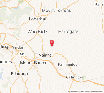 Map of Brukunga, South Australia