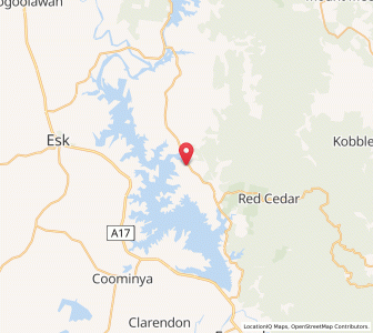 Map of Bryden, Queensland