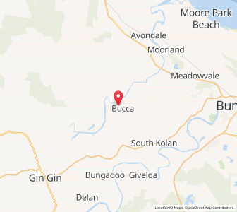 Map of Bucca, Queensland