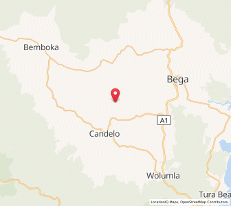 Map of Buckajo, New South Wales