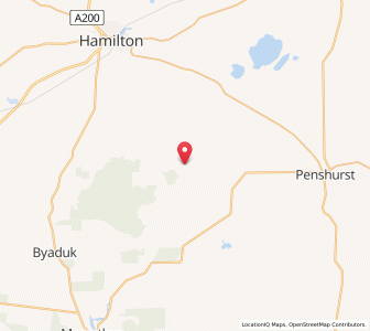 Map of Buckleys Swamp, VictoriaVictoria