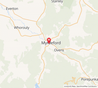 Map of Buffalo River, VictoriaVictoria