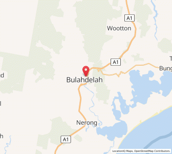 Map of Bulahdelah, New South Wales