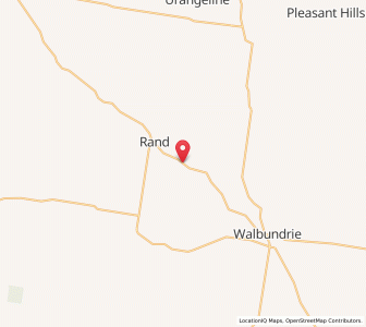 Map of Bulgandra, New South Wales