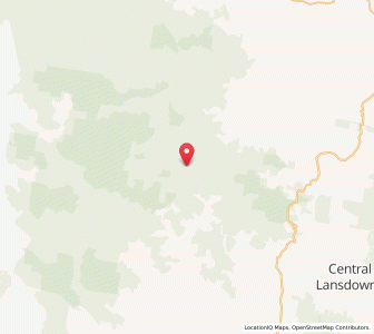Map of Bulgong, New South Wales