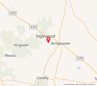 Map of Bullabul, VictoriaVictoria