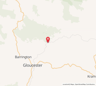 Map of Bulliac, New South Wales