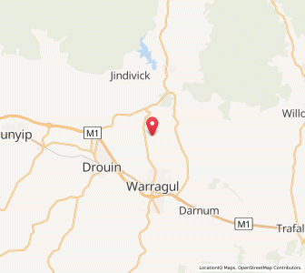 Map of Buln Buln, VictoriaVictoria