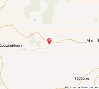 Map of Bumberry, New South Wales